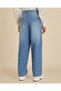 Senior Boys Mid Wash 365 Wide Leg Baggy Fit Jeans - 3