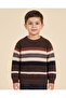 Boys Brown Knitted Pullover