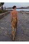 Rochie maxi, mix de culori - L - 2