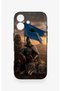 iPhone 17 Compatible Military Pattern Silicone Case