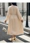Rochie maxi, bej - XL - 4