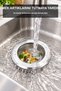11.5 cm Stainless Steel Sink Strainer – Large Size Sink Drain Strainer – 1 Piece - 4