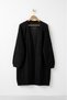 Mixed Pattern Araboy Cardigan - Black