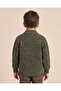 Boys Olive Knitted Sweater - 4