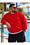 3 Yarn Combed Cotton Plus Size Unisex Sweatshirt Me5