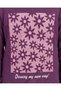 Senior Girls Purple Floral Graphic T-Shirt - 3