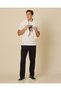 Men White Printed T-Shirt - 2