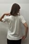 Women's V-Neck Abstract Geometric Pattern Short Sleeve Lycra Viscose Blouse - 4