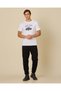 Men White Printed T-Shirt - 5