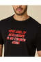 Men Black Graphic T Shirt - 4