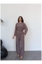 Modal Belt Detailed Draped Shalwar Suit - 4