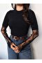 Lace Sleeve Knitwear Sweater - 3