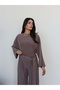 Modal Belt Detailed Draped Shalwar Suit - 2
