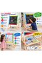 2-in-1 Wooden Blackboard & Whiteboard Easel for Kids – Double-Sided Drawing, Writing & Learning Board with Storage Tray, Chalkboard Activity Stand for Ages 3+ - 5