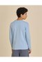 Senior Boys Blue Printed Long Sleeve Graphic T-Shirt - 3