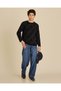 Senior Boys Dark Wash 365 Wide Leg Baggy Fit Jeans - 2