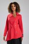 Women's 100% Cotton Fabric Shirt with Side Buttons and Back Pockets Design