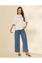 Women White Graphic Short Sleeve Sweatshirt - 2