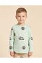 Boys Mint Racing Print Long Sleeve T Shirt