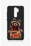 Cute Raccoon Pattern Silicone Case Compatible with Redmi Note 8 Pro - 2
