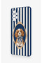 Samsung-A72 Compatible Cute Dog Pattern Silicone Case - 3