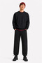 Outlands Black Basic Men's Sweatpants with Elastic Cuffs - 2
