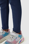 Girl Navy Blue Tights Suit - 8