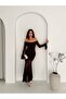 Madonna Collar Laced Maxi Dress - 2