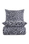 Roar Single 100% Cotton Ranforce Duvet Cover Set Black 57 Thread (2 Pieces) 160X220/50X70 Black - 4