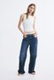 Wide Regular Waist Jeans - 3