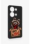 Redmi Note 13 Pro 4g Compatible Cute Raccoon Pattern Silicone Case - 2