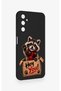 Samsung A05S Compatible Cute Raccoon Patterned Silicone Case - 3