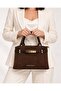 Luxury Suede Women's Hand and Shoulder Bag with Cross Strap