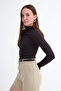 High Collar Basic Blouse B1094 - 2