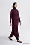 Regular Fit Knitwear Cardigan Plum - 3
