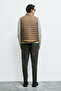 Men's Soon Goose down Vest Sand - 5