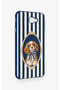 Samsung J7 Prime Compatible Cute Dog Pattern Silicone Case - 4