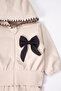 Three Strap Pants 2-Piece Set (Bella Bow) Beige - 3