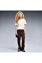 T7 Women's Brown Casual Style Sweatpants 62979733 - 3