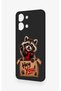 Vivo Y05 4g Compatible Cute Raccoon Pattern Silicone Case - 4