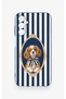 Samsung A15 Compatible Cute Dog Pattern Silicone Case - 2