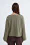 Kayık Neck Long Sleeve Basic T-Shirt B06046 - 6