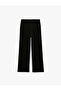 Regular Fit Side Pockets Lace-Up Waist Straight Leg Sweatpants - 2