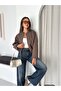 Women's Oversize Bomber Zipper Pocket Short Seasonal Casual Jacket - 6