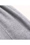 Girl's Navy Blue Nyc Printed Hooded Sweatshirt - Gray Grass Detail Loose Fit Sweatpants Set - 4