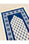 Starry Mihrap Velvet Prayer Rug 70X115 cm Gift Dowry Prayer Rug - 2