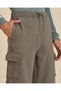 Senior Boys Green Plain Cargo Trousers - 4