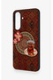 Samsung A37 Compatible Carpet and Tea Patterned Silicone Case - 4