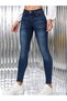 Women's High Waist Skinny Jeans with Pocket Detail - 2