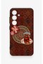 Samsung S24 Compatible Carpet and Tea Patterned Silicone Case - 2